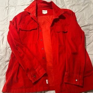 Red American Eagle Shacket